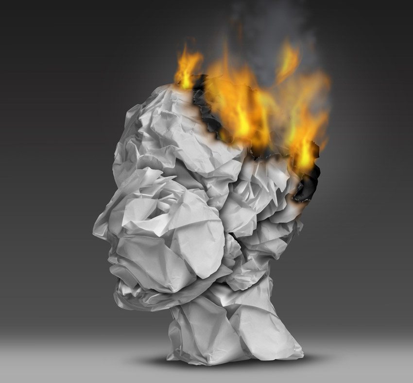 Dauerstress kann zum Burnout führen. (Bild: Lightspring – shutterstock.com)